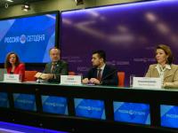 В МИА «Россия сегодня» прошла пресс-конференция по итогам работы Комитета общественной поддержки жителей Юго-Востока Украины в 2015 году